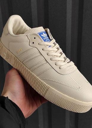 Жіночі кросівки adidas samba rose зручні кеди білі для жінок