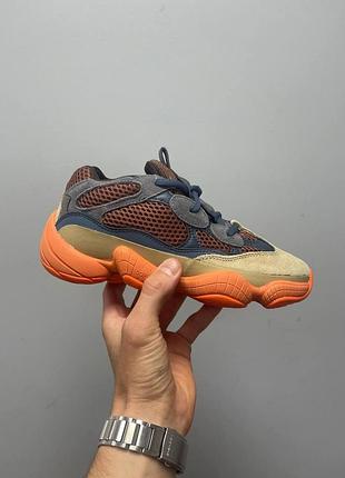 Жіночі кросівки adidas yeezy 500 трендові чорні адідас-сі, кросики — повсякденні 39