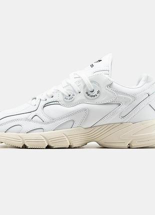Жіночі кросівки adidas astir для жінок адіки стильні зручні шкіряні білі повсякденні