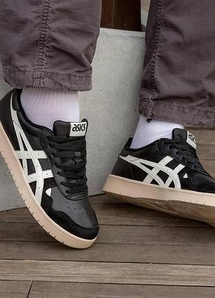 Кроссовки asics для мужчин асиксы легкие удобные кожа-ткань 42