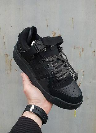 Adidas forum x bad bunny кроссовки для мужчин удобные легкие форумы черные