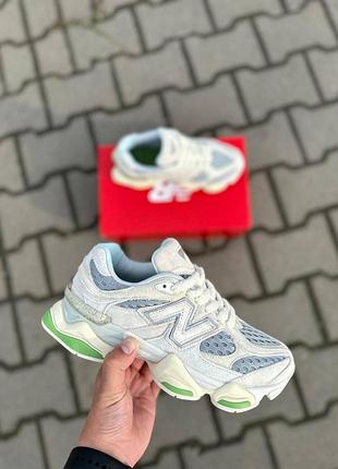 Замшевые нью беланс женские серые кроссы new balance 9060 для женщин 37