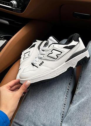 Кросівки new balance 550 білі для жінок стильні повсякденні ньюбики