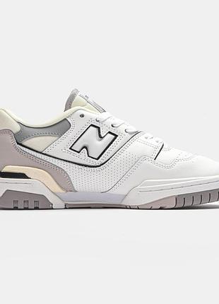 Жіночі кросівки new balance 550 білі для жінок повсякденні стильні ньюбики