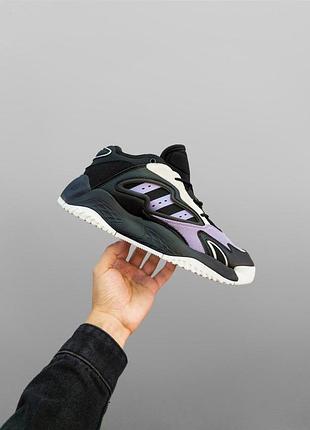 Мужские кроссовки adidas streetball кроссы адидас стритбол для мужчин кеды адики удобные замша/кожа черные 42