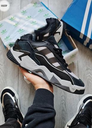 Кроссовки adidas niteball 2.0 для мужчин кеды адики удобные кожа черные 41