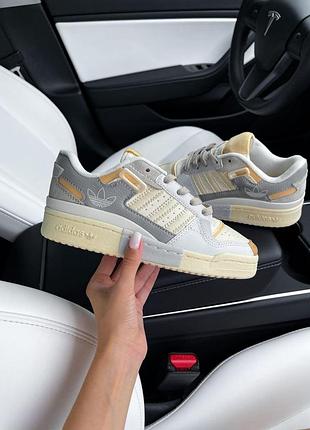 Кроссовки adidas forum exhibit low белые для женщин, комфортные и модные адидас 40
