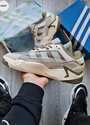 Кроссовки adidas niteball 2.0 черные для мужчин кеды адики удобные кожа