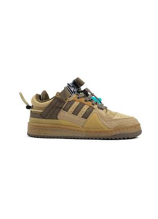 Кроси adidas forum x bad bunny для чоловіків зручні легкі списки бежеві адідас 37