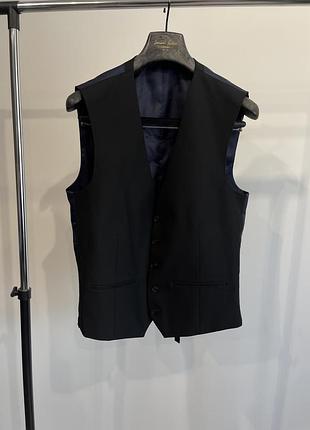 Чоловіча класична жилетка next tailoring чорна