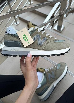Легкие женские кроссовки new balance 574 серые из замши, удобная обувь нью беланс 41