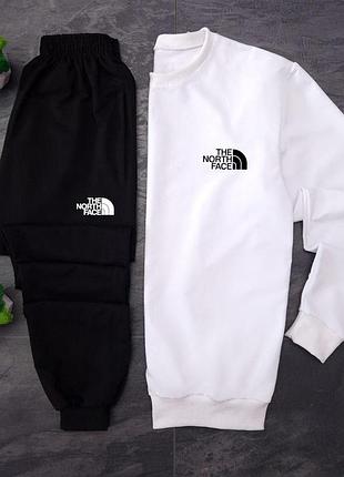 Мужской спортивный костюм кофта и брюки the north face, мужской костюм свитшот и штаны тн, спортивный костюм the north face