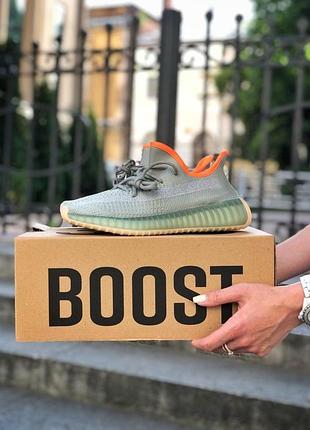 Кроссовки adidas yeezy boost 350 серые легкие тканевые изики для женщин адидас 37