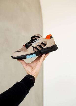 Мужские кроссовки adidas zx кроссы для мужчин адидас зе икс адики удобные легкие сетка/кожа