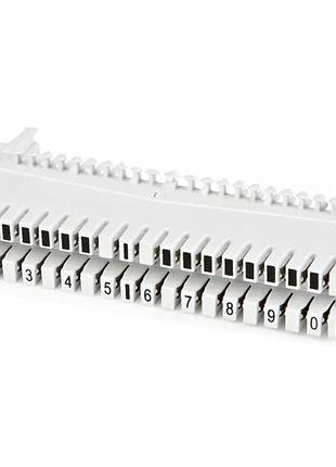 Плинт размыкающий kingda kd-tm002 телефонный 10-ти парный