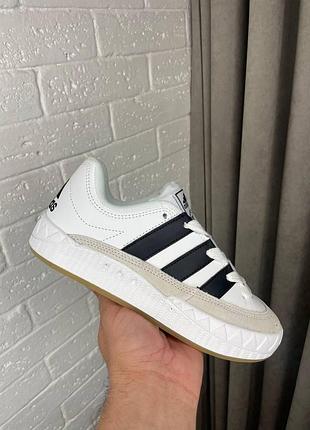 Кросівки adidas adimatic x human made для жінок зручні адіки білі шкіра повсякденні кроси