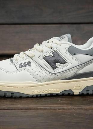 Жіночі кросівки new balance 550 білі для жінок стильні повсякденні ньюбики
