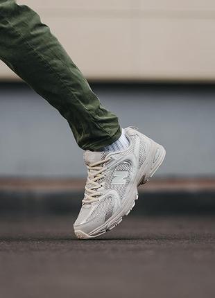 Женские кроссовки new balance 530 белые стильные повседневные для женщин