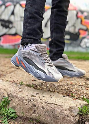 Женские кроссовки adidas yeezy 700 серые изики для женщин легкие тканевые адидас 37