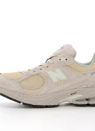 Жіночі кросівки new balance 2002r бежеві, елегантний та сучасний дизайн нью баланс 2002r