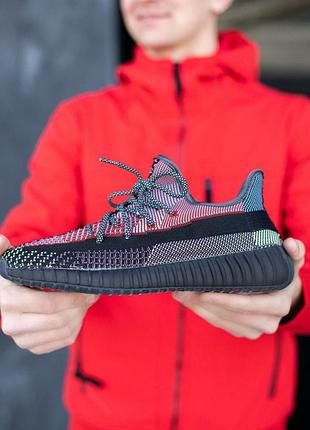 Женские кроссовки adidas yeezy boost 350 черные удобные легкие изики для женщин адидас 37