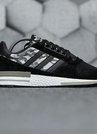 Мужские кроссовки adidas zx 500 rm адидас для мужчин адики удобные легкие кеды замш + сетка 43