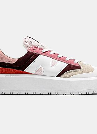 Женские кроссовки new balance ct302 burgundy pink haze, модные кроссы для активных женщин нью беланс 38