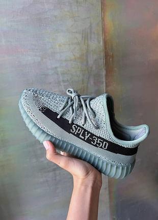 Женские кроссовки adidas yeezy boost 350 серые легкие изики для женщин тканевые адидас 41