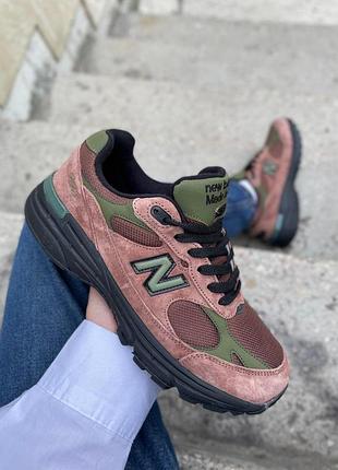 Мужские кроссовки new balance 993 коричневые, комфорт и стиль для активных мужчин нью баланс 993 44
