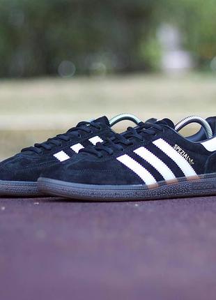 Мужские кроссовки adidas spezial синие кеды адики удобные замша 45
