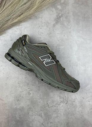 Мужские кроссовки new balance 1906d серые с кожей/сеткой удобные легкие ньюбики 45