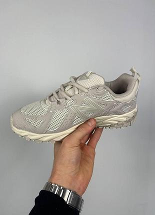 Кроссовки new balance 610v1 для женщин легкие удобные белые сетка\кожа 45