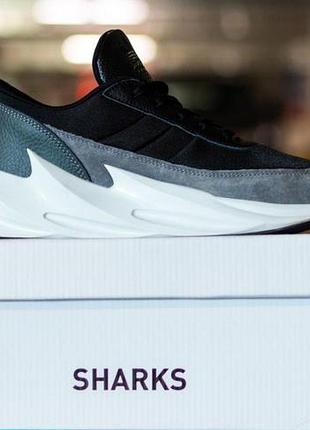 Мужские кроссовки adidas shark кроссы адидас шарк для мужчин удобные легкие текстиль 44