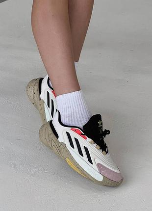 Кроссовки adidas ozelia для мужчин текстиль белые удобные повседневные адики легкие 44