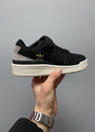 Мужские кроссовки adidas forum low 84 кроссы адидас для мужчин замша удобные стильные повседневные форумы 42