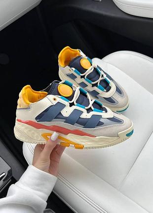 Женские кроссовки adidas niteball кроссы адидас найтбол для женщин белые адики удобные повседневные 43