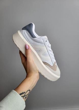 Жіночі кросівки new balance ct302 білі, кроси для стильних жінок