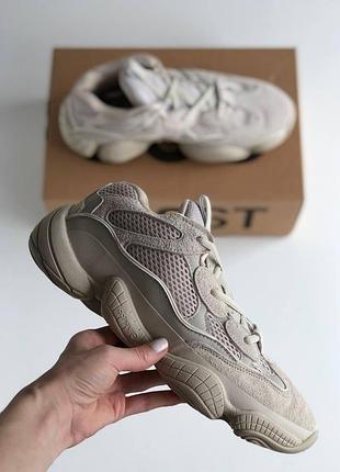 Мужские кроссовки adidas yeezy 500 кроссы адидас изи для мужчин адики изики повседневные удобные стильные 42