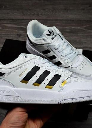 Кроси adidas drop step кеди адіки для чоловіків зручні шкіра білі