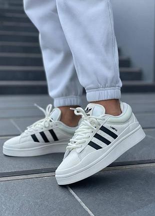 Кросівки adidas forum low x bad bunny жіночі замшеві для повсякденного носіння