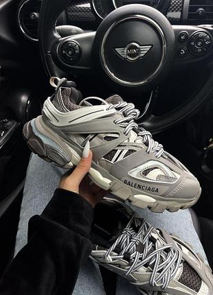 Кроссовки balenciaga track 3.0 для женщин бежевые качественные брендовые стильные 41