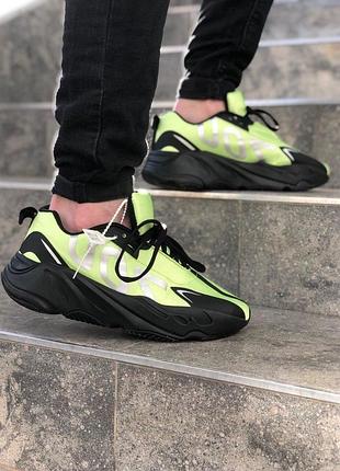 Кроссовки adidas yeezy boost 700 черные изики для мужчин удобные легкие адидас изи 42