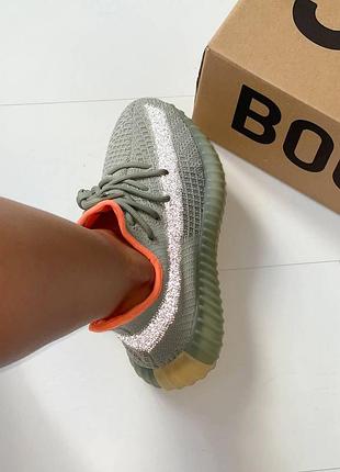Adidas yeezy boost 350 для женщин изики адидас серые тканевые кроссовки 37