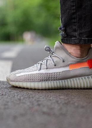 Женские adidas yeezy boost 350 изики серые кроссовки тканевые для женщин 41