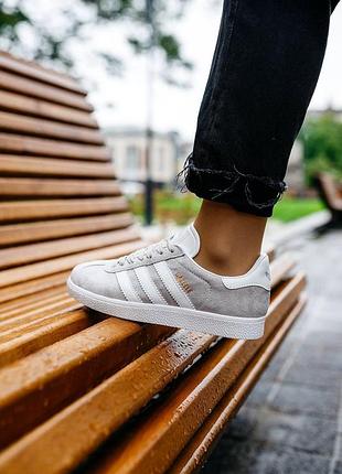 Мужские кроссовки adidas gazelle удобные кеды замша