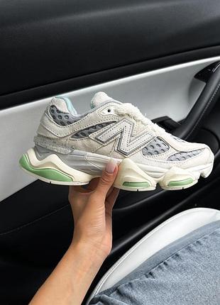 Спортивные кроссовки new balance 9060, женская модель с амортизацией нью баланс 40