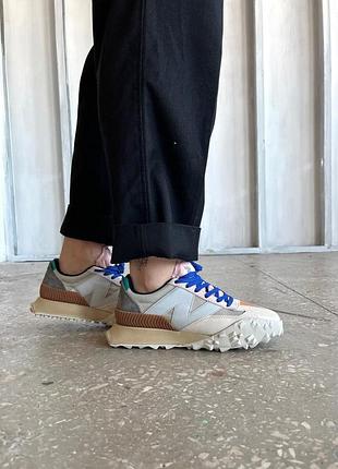 Жіночі кросівки new balance xc-72 сірі, стильні та зручні замшеві кроси нью баланс