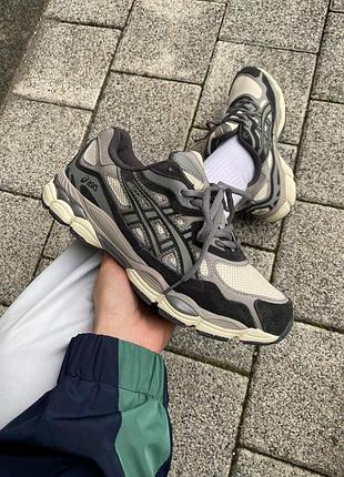 Женские кроссовки asics gel-nyc светлые стильные качественные модные для женщин 43