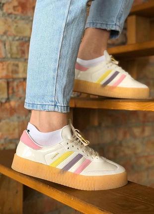 Женские adidas samba кроссовки, белые и комфортные адидас самба для женщин 37