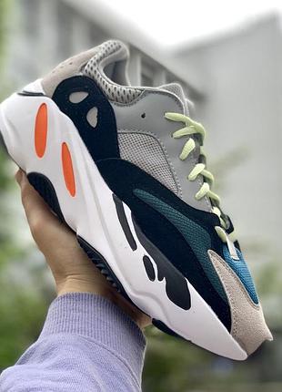 Женские кроссовки adidas yeezy 700 серые для женщин легкие тканевые комфортные изики адидас 41